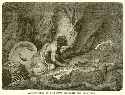 Aristomenes in de Grot Onder de Afgrond door English School