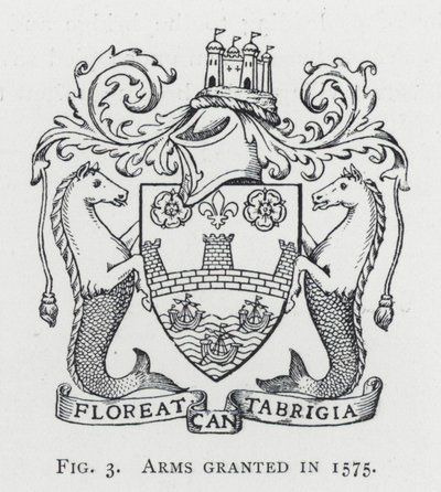Wapens verleend in 1575 door English School