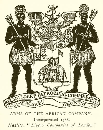 Wapens van de Afrikaanse Compagnie door English School