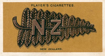 Leger insignes: Nieuw-Zeeland (kleurenlitho) door English School