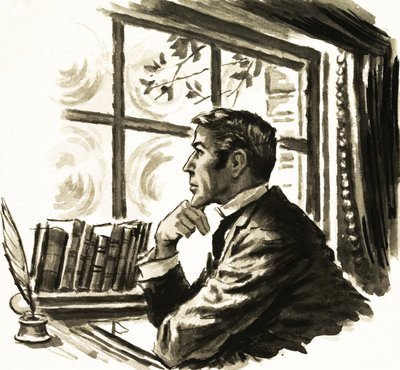 Arnold Bennett: een scène uit A Man From The North door English School
