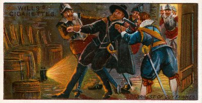Arrestatie van Guy Fawkes door English School