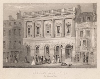 Arthurs Clubhuis, St Jamess Street door English School