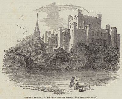 Ashridge, het landgoed van de overleden burggraaf Alford door English School