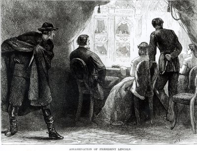 Moord op president Lincoln, 14 april 1865 door English School