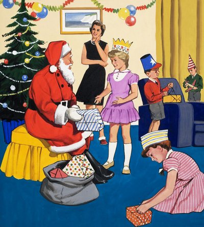 Op een Kerstfeest door English School