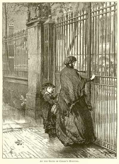 Bij de poorten van Christs Hospital door English School