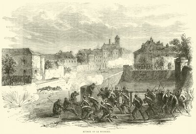 Aanval op Le Bourget, oktober 1870 door English School