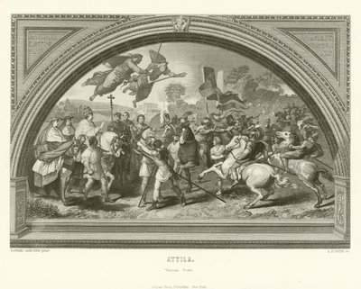 Attila door English School