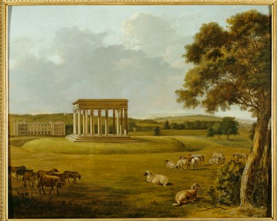 Audley End en de Tempel van Concord door English School