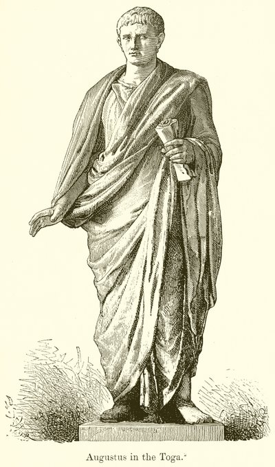 Augustus in de Toga door English School