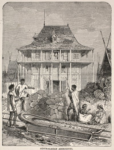 Australische Aboriginals door English School