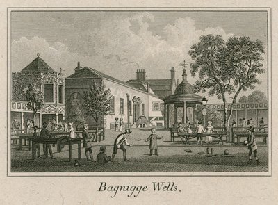 Bagnigge Wells, Londen door English School