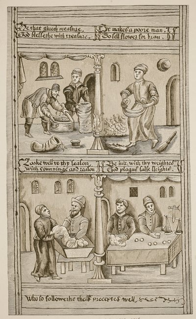 Bakkers van York, 1595-1596 door English School