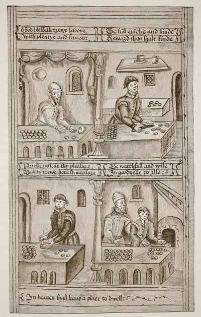 Bakkers van York, 1595-1596 door English School