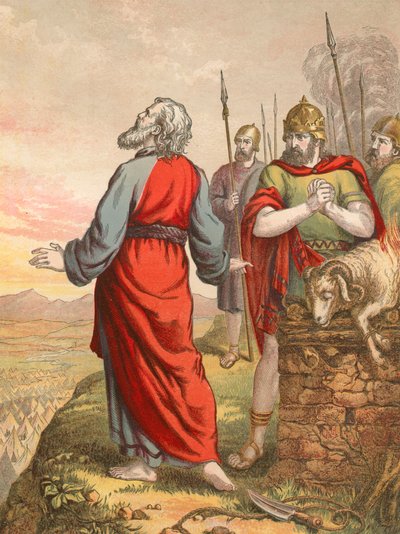Balaam zegent het Volk door English School