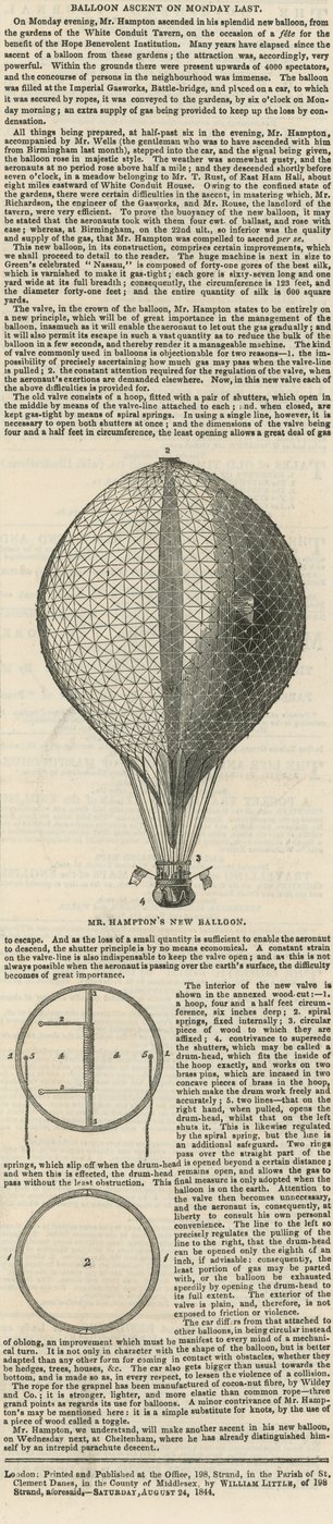 Ballonvaart afgelopen maandag door English School
