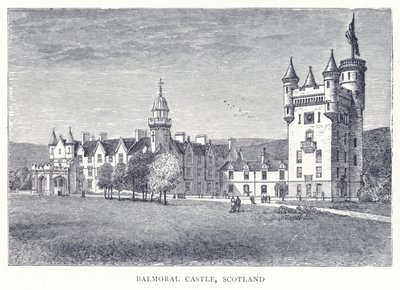 Balmoral Castle, Schotland door English School