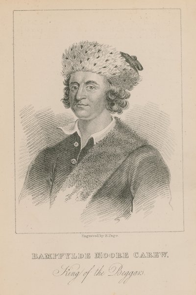 Bamfylde Moore Carew, Koning van de Bedelaars door English School