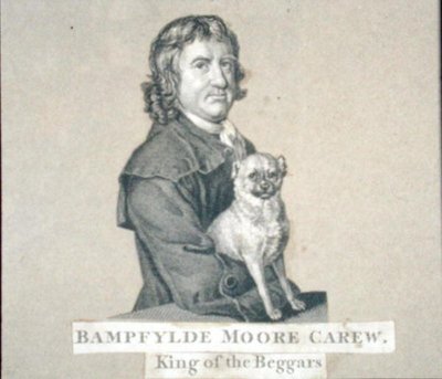 Bampfylde Moore Carew (1693-ca. 1770) Koning der Bedelaars door English School