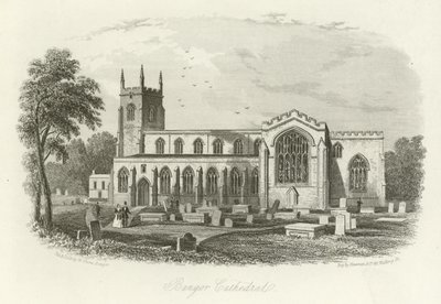 Bangor Cathedral, Noord-Wales door English School