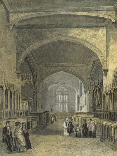 Bangor Kathedraal, Het Koor door English School