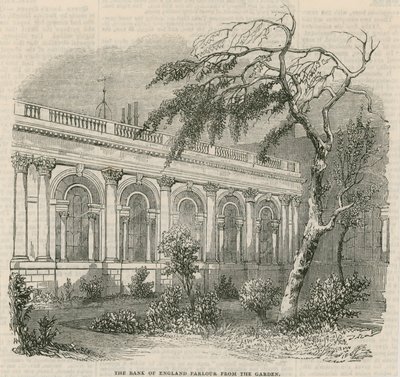 Bank of England, Tuinhof door English School