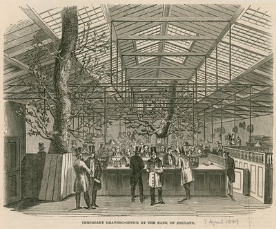 Bank of England, Tuinhof door English School