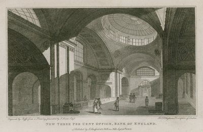 Bank of England, Rotunda van Sir John Soane door English School