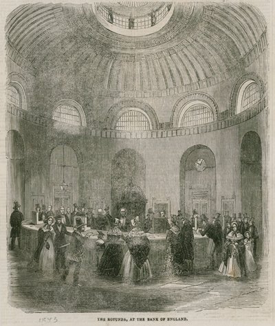 Bank of England, Rotunda van Sir John Soane door English School