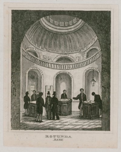 Bank of England, Rotunda van Sir John Soane door English School