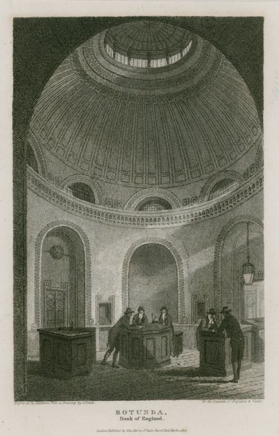 Bank of England, Rotunda van Sir John Soane door English School