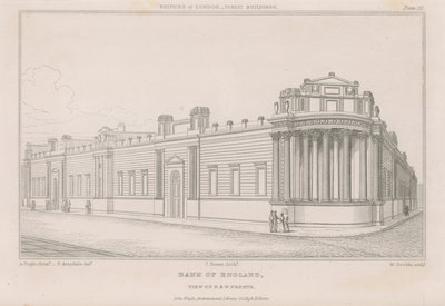 Bank of England, Sir John Soanes gevels door English School