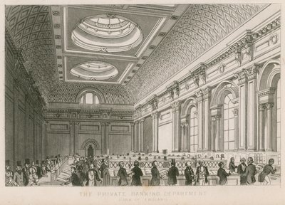 Bank of England, De Privébankafdeling door English School