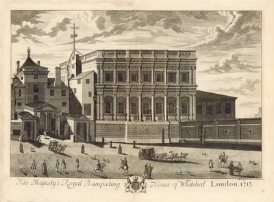 Banketzaal, Whitehall, 1713 door English School