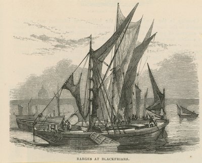 Barken bij Blackfriars door English School