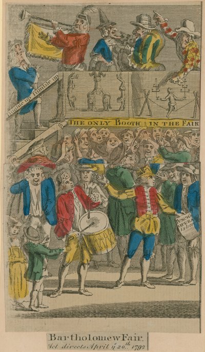 Bartholomew Kermis door English School