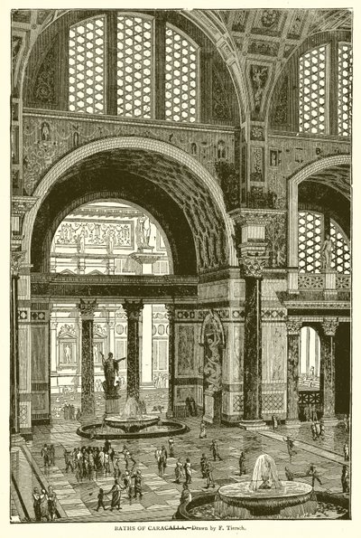 Thermen van Caracalla door English School