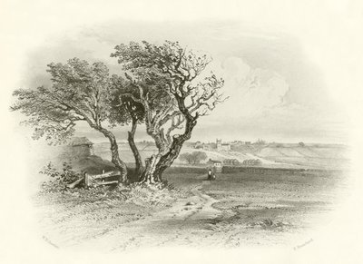 Slagveld van Prestonpans door English School