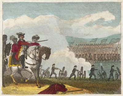 Slag bij Culloden door English School