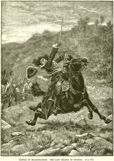 Slag bij Killiecrankie: De Aanval van Dundee door English School