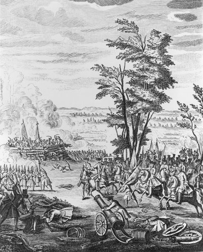 Slag bij Malplaquet, 11 september 1709, uit de 
