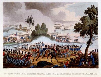 Slag bij Waterloo, 18 juni door English School