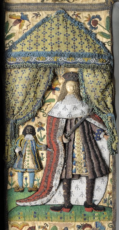 Kralenspiegel, ca. 1672-79 door English School