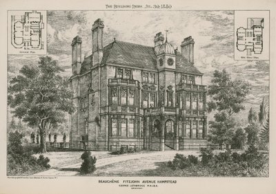 Beauchene, Fitzjohn Avenue, Hampstead door English School