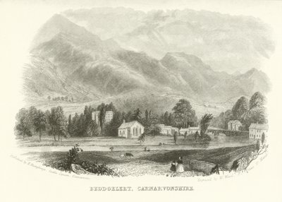 Beddgelert, Carnarvonshire, Wales door English School