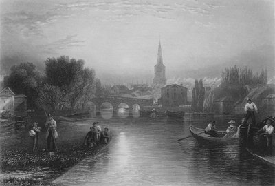 Bedford (gravure) door English School