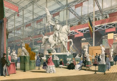 Belgische sectie van De Grote Tentoonstelling van 1851 door English School