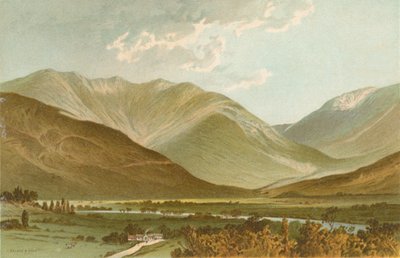 Ben Cruachan vanuit Dalmally door English School
