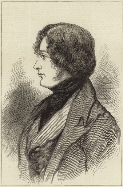 Benjamin Disraeli in 1837 door English School